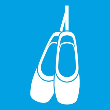 Pointe Ayakkabı simgesi beyaz