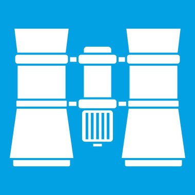 Dürbün simgesi beyaz