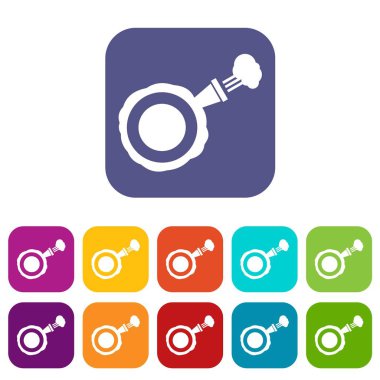 Osuruk yastığı Icons set