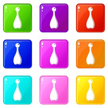 Elegant parfume bottle set 9