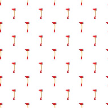 Kırmızı balta desen