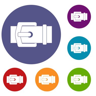 Zarif kemer Icons set