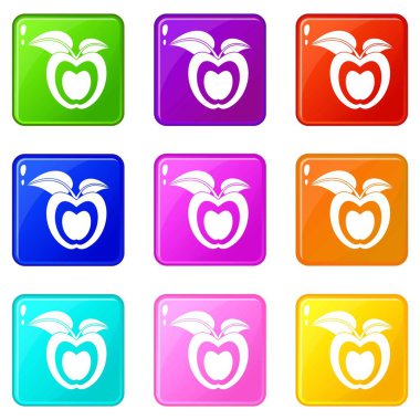 Apple yaprakları ile 9 ayarla