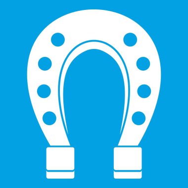 At Ayakkabı simgesi beyaz