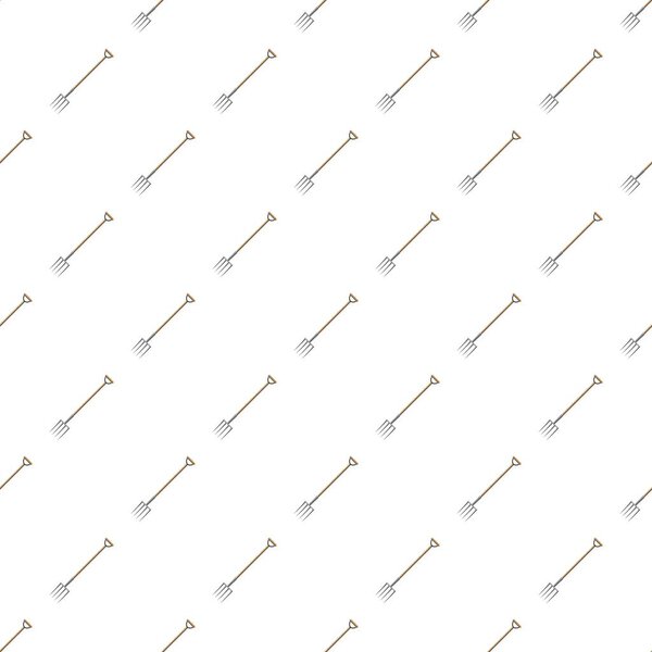 Garden forks pattern
