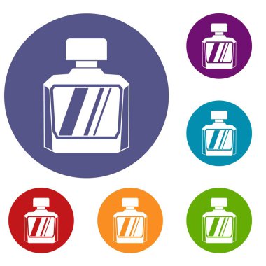 Parfüm Icons set kavanoz