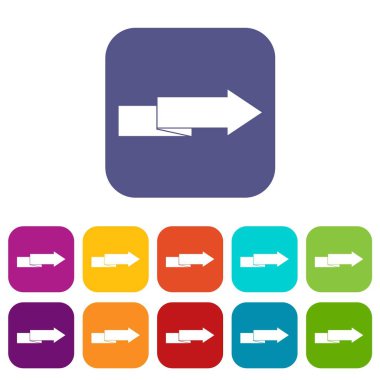 Ok sağ simgeler kümesi