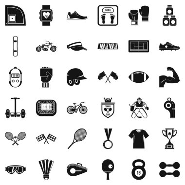 Eğitim simgeler kümesi, basit tarzı