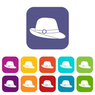 Şapka Icons set