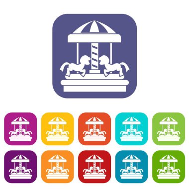 Carousel ile Icons set atlar