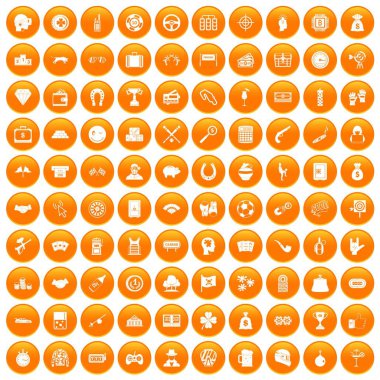 simgeler kumar 100 turuncu ayarla