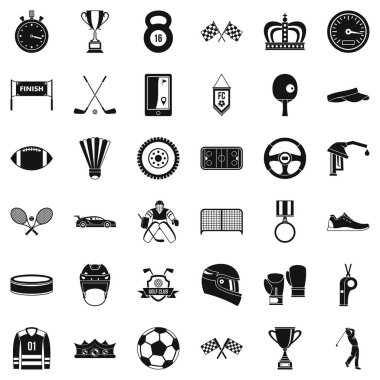 Spor Ödülü simgeler kümesi, basit tarzı