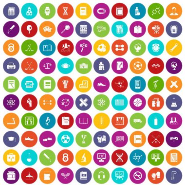 100 üniversite simgeler renk ayarla