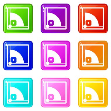 Beyzbol sahası 9 ayarla