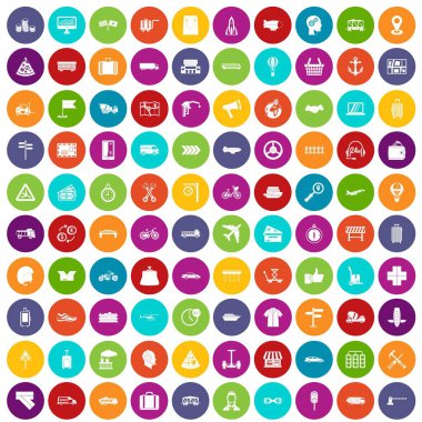 100 teslim simgeler renk ayarla