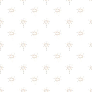 Büyük damla süt desen