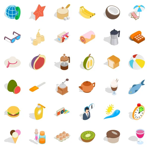 Simgeler kümesi, izometrik tarzı pişirme fırın