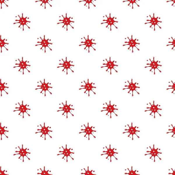 Spot of red blood pattern — Stock Vector