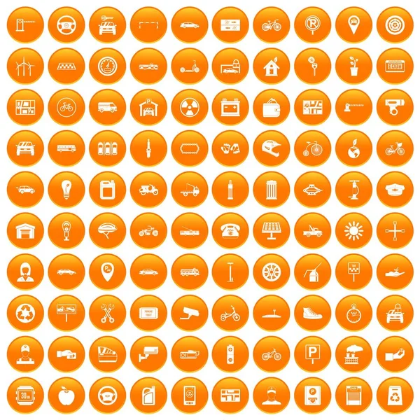 simgeler Otopark 100 turuncu ayarla