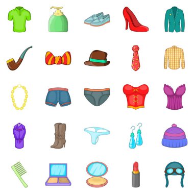 Özellik simgeler kümesi, karikatür tarzı