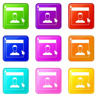 İmleç nokta adam monitörde 9 ayarla