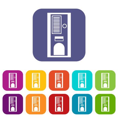 Kahve Otomatı Icons set