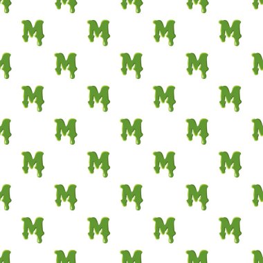 Harf M yeşil çamur yaptı