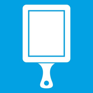 Siyah kesim panosu simgesi beyaz