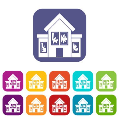 Kırık windows Icons set ile ev