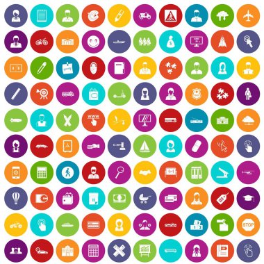 100 başlatma simgeleri renk ayarla