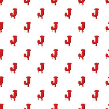 Beyaz arka plan üzerinde izole J harfi