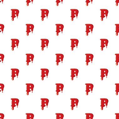 İzole üzerinde beyaz arka plan P harfi