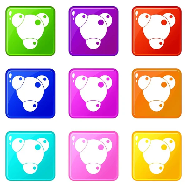 Kimyasal ve fiziksel molekülleri 9 ayarla