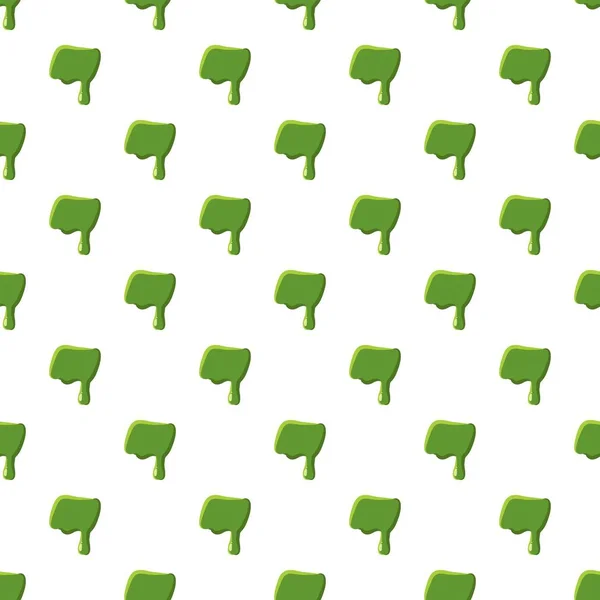 Traço de marca de pontuação feito de lodo verde — Vetor de Stock
