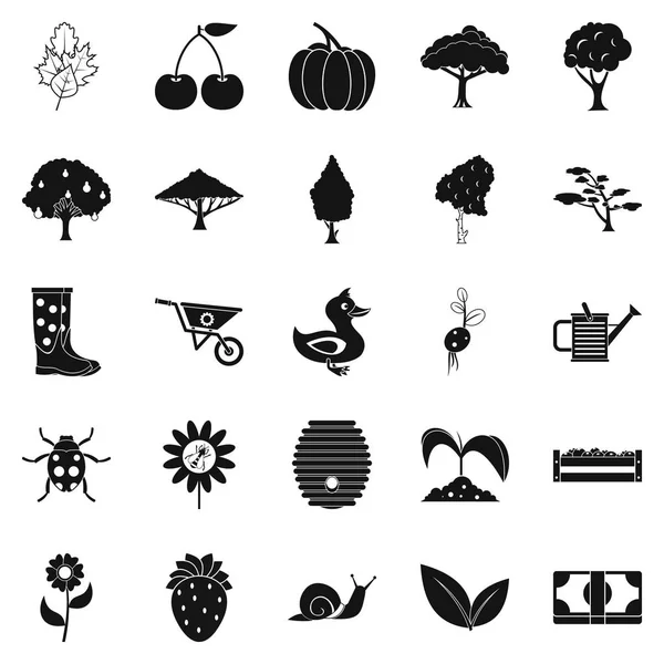 Tatlım Icons set, basit tarzı