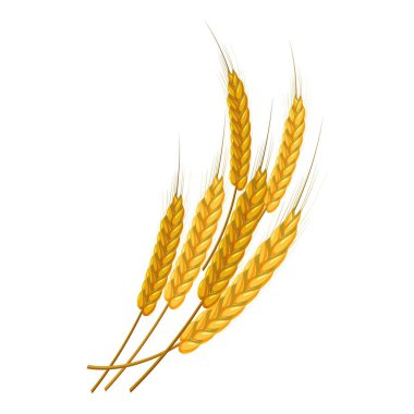 Buğday simgesi, karikatür tarzı demet