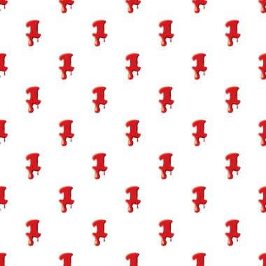 Beyaz arka plan üzerinde izole bir numara