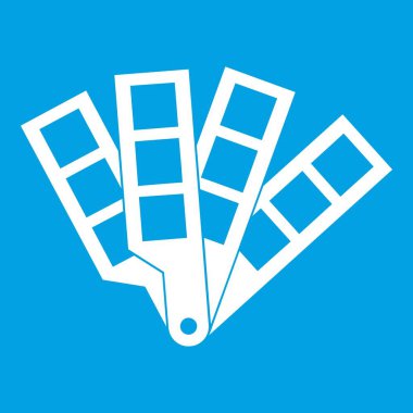 Renk paleti Kılavuzu simgesi beyaz