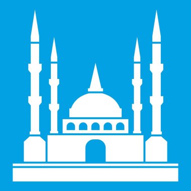 Cami simgesi beyaz