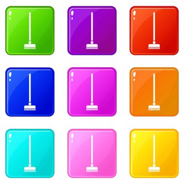 Fırça için bir kat küme 9