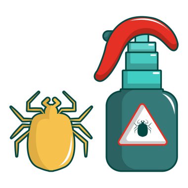 Acarus simgesi, karikatür tarzı