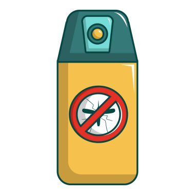 Herhangi bir sivrisinek simge, karikatür tarzı sprey