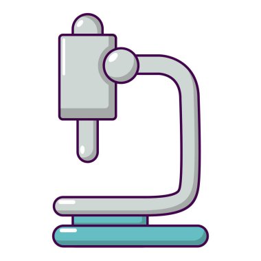 Mikroskop simgesi, karikatür tarzı