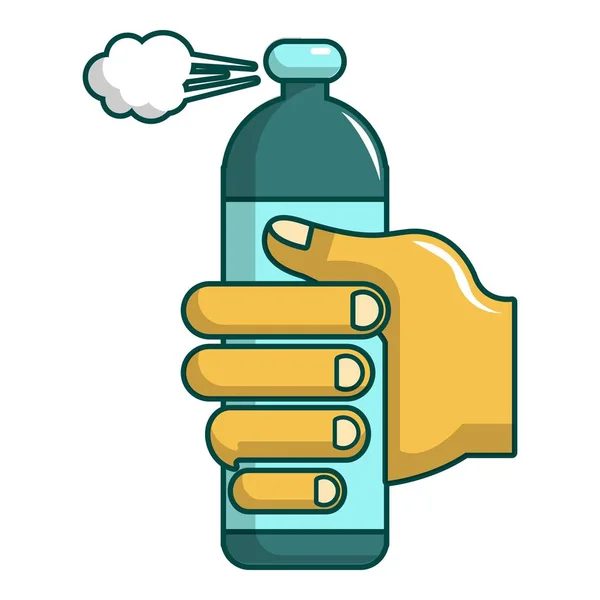 Spray gas pictogram, cartoon stijl — Stockvector