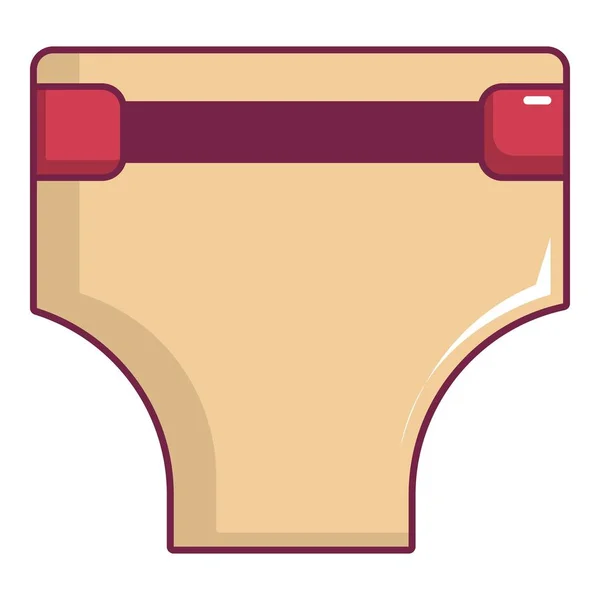 Regnant underwear icon, cartoon style — стоковый вектор
