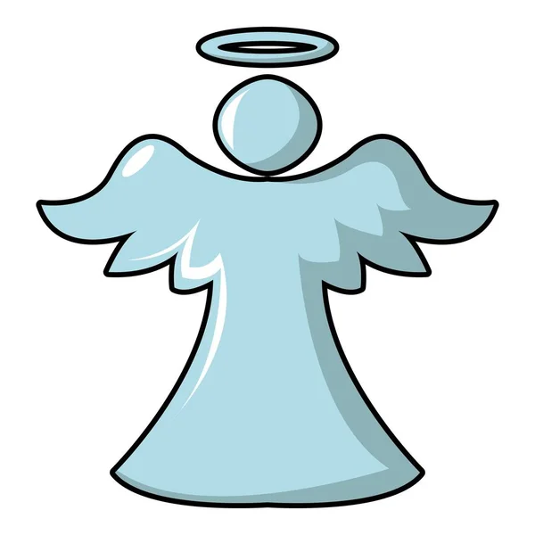 Ícone de anjo, estilo dos desenhos animados — Vetor de Stock