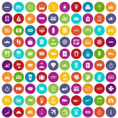 para simgeleri ödeme 100 renk ayarla