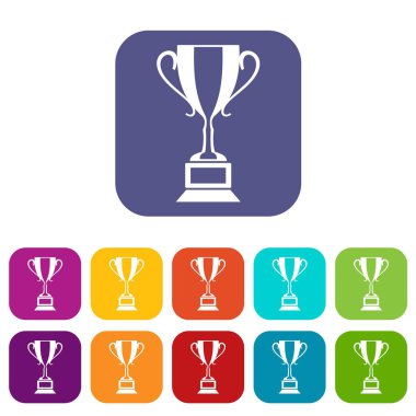 Trophy Kupası Icons set
