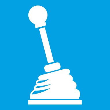 Dişli çubuk simgesi beyaz