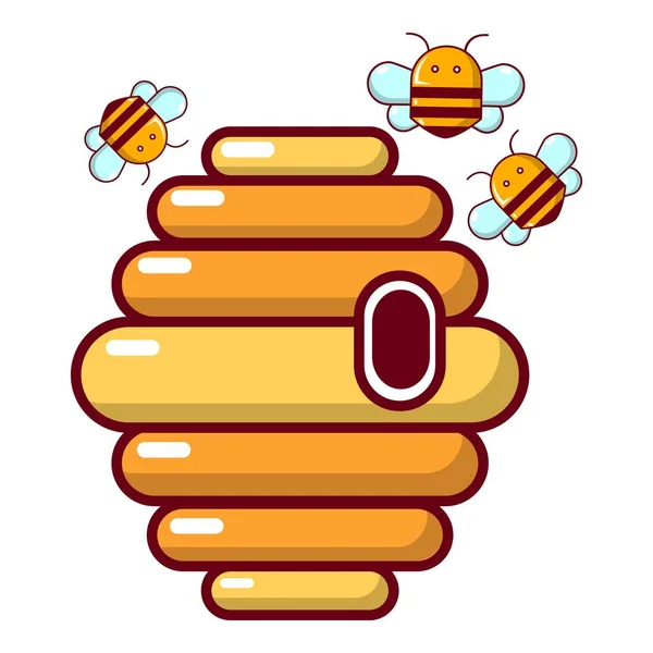 蜂巢图标, 卡通风格 — 图库矢量图片
